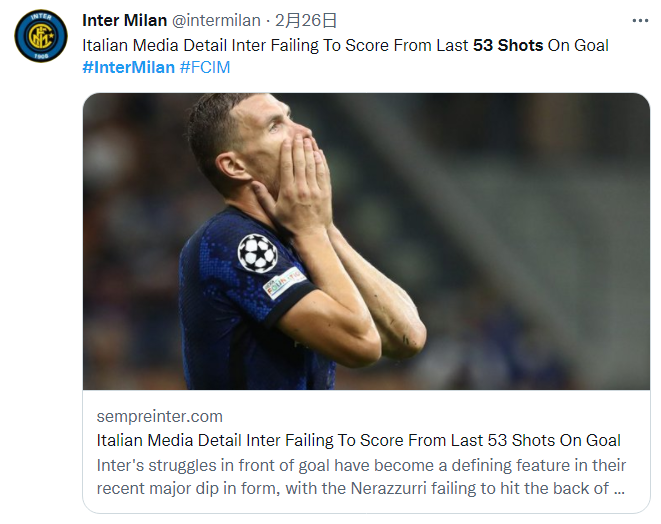  AC米兰德比战憾平尤文，皮奥利赛后直言运气欠佳